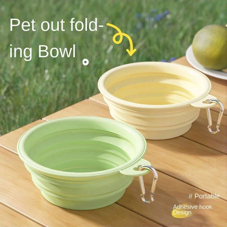 Collapsible Travel Pet Bowl