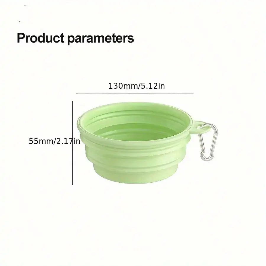Collapsible Travel Pet Bowl