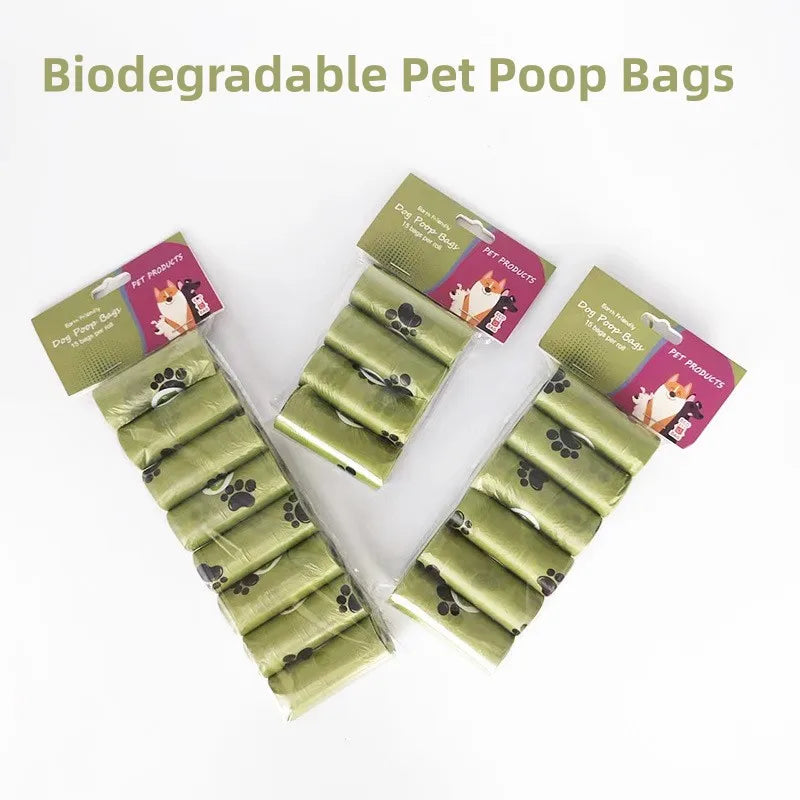 Biodegradable dog poop bags