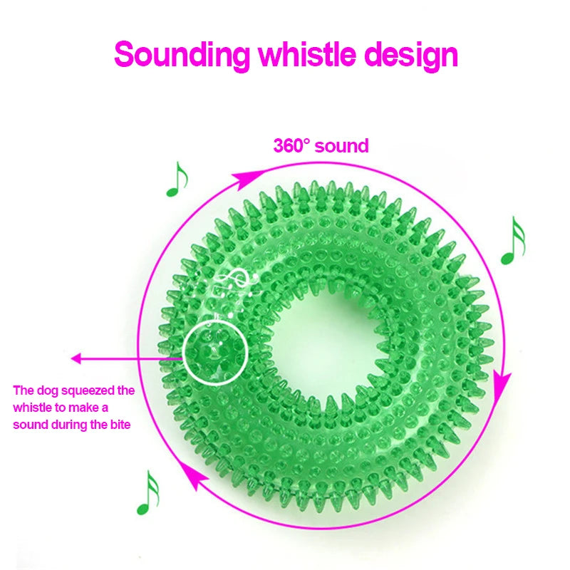 Durable Dog Chew Toy – Dental Care & Treat Dispenser