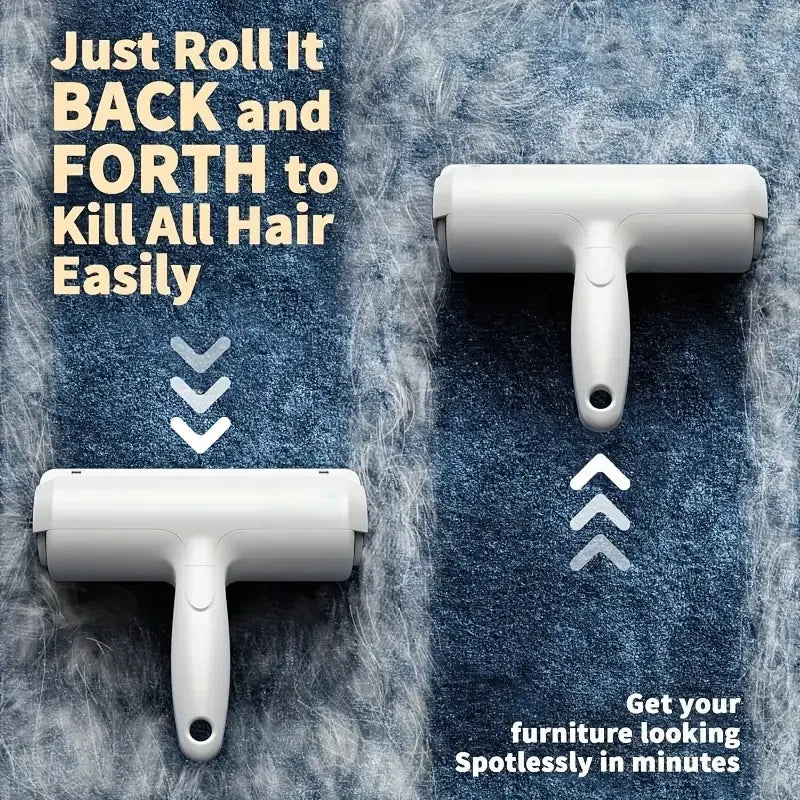 Reusable Pet Hair Removal Mitts & Rollers – Multi-Surface Fur Remover for Cats & Dogs