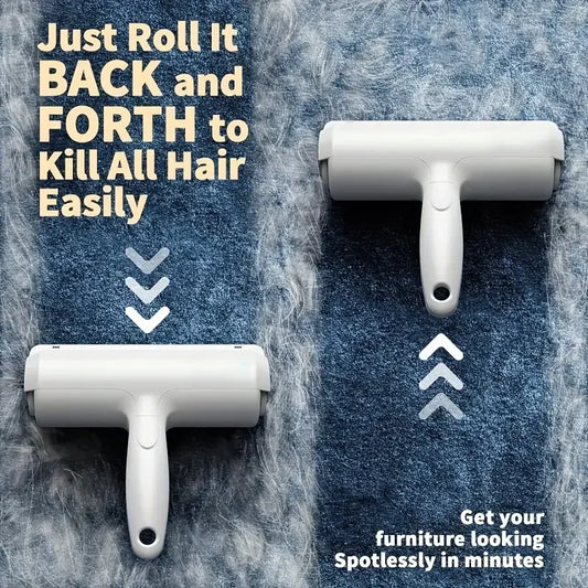 Reusable Pet Hair Removal Mitts & Rollers – Multi-Surface Fur Remover for Cats & Dogs