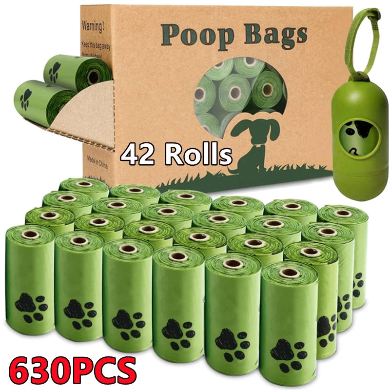 Biodegradable dog poop bags