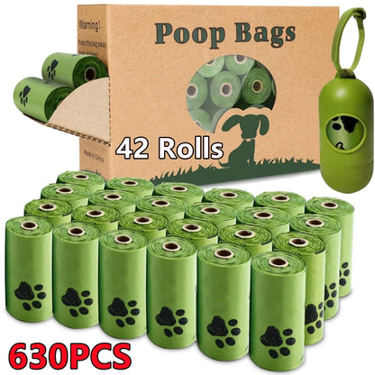 Biodegradable dog poop bags