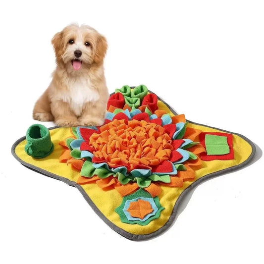 Eco-Friendly Pet Sniffing Training Mat – Slow Feeder & Stress Relief for Dogs & Cats