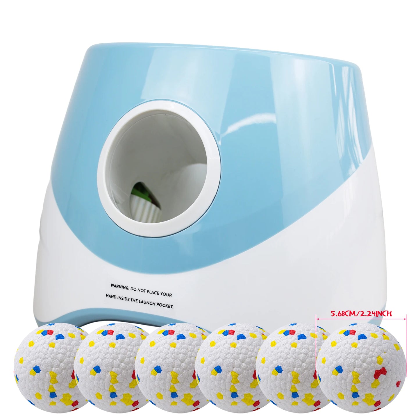 Rechargeable Automatic Dog Ball Launcher – Adjustable Distance for Endless Fetch Fun!