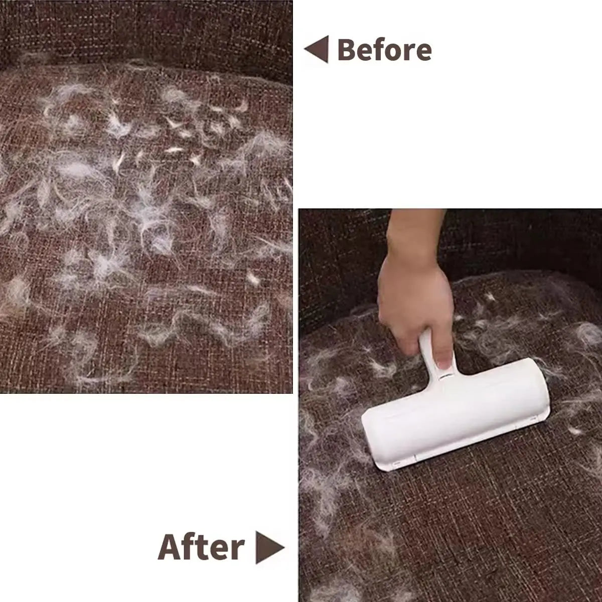 Reusable Pet Hair Removal Mitts & Rollers – Multi-Surface Fur Remover for Cats & Dogs