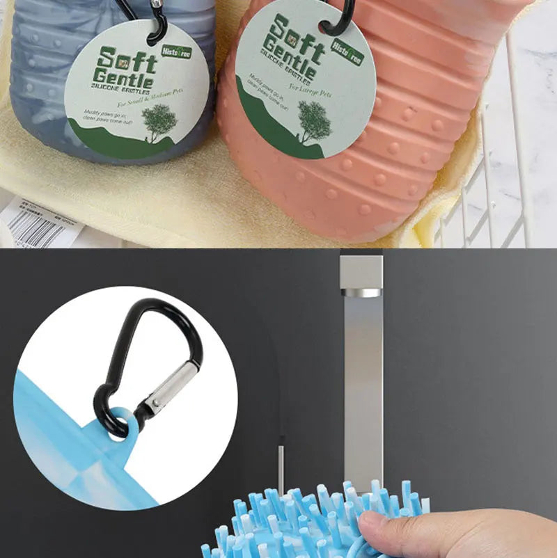 Portable Dog Paw Cleaner Cup – Quick & Mess-Free Mud Removal