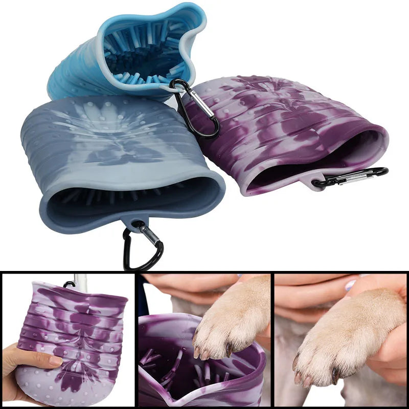 Portable Dog Paw Cleaner Cup – Quick & Mess-Free Mud Removal