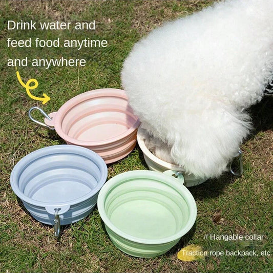 Collapsible Travel Pet Bowl