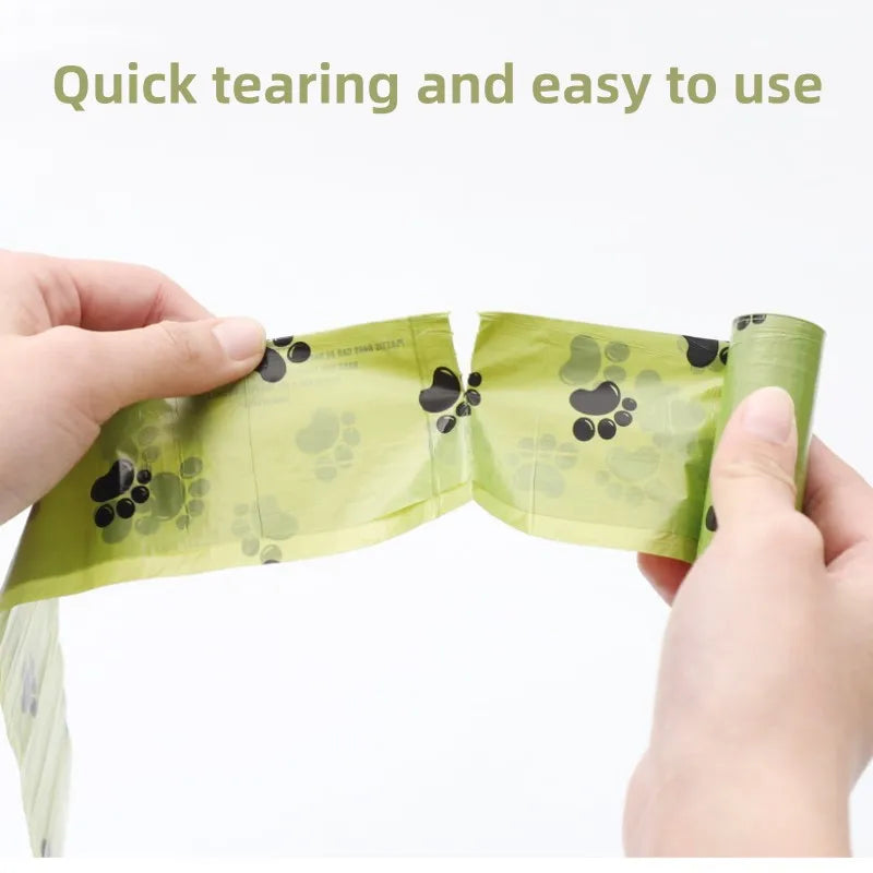 Biodegradable dog poop bags