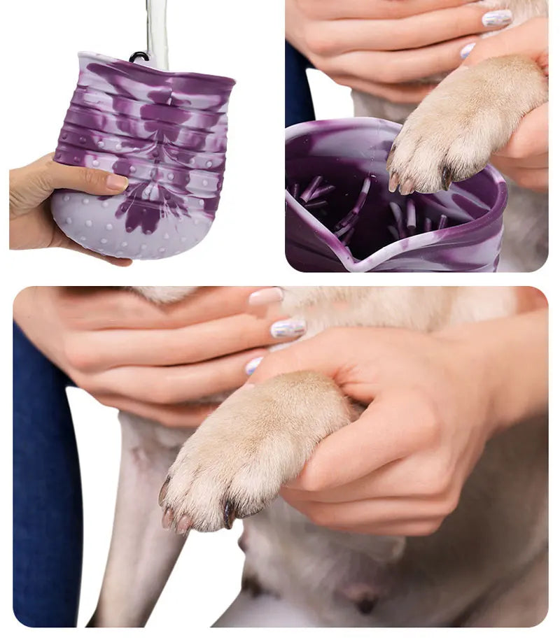 Portable Dog Paw Cleaner Cup – Quick & Mess-Free Mud Removal