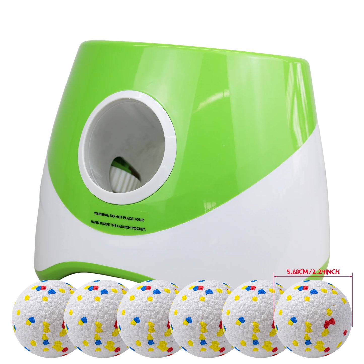 Rechargeable Automatic Dog Ball Launcher – Adjustable Distance for Endless Fetch Fun!
