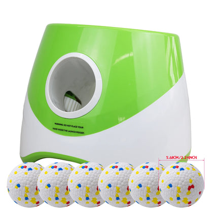 Rechargeable Automatic Dog Ball Launcher – Adjustable Distance for Endless Fetch Fun!