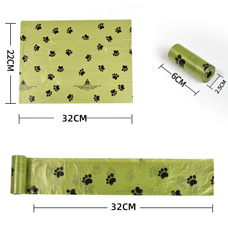 Biodegradable dog poop bags