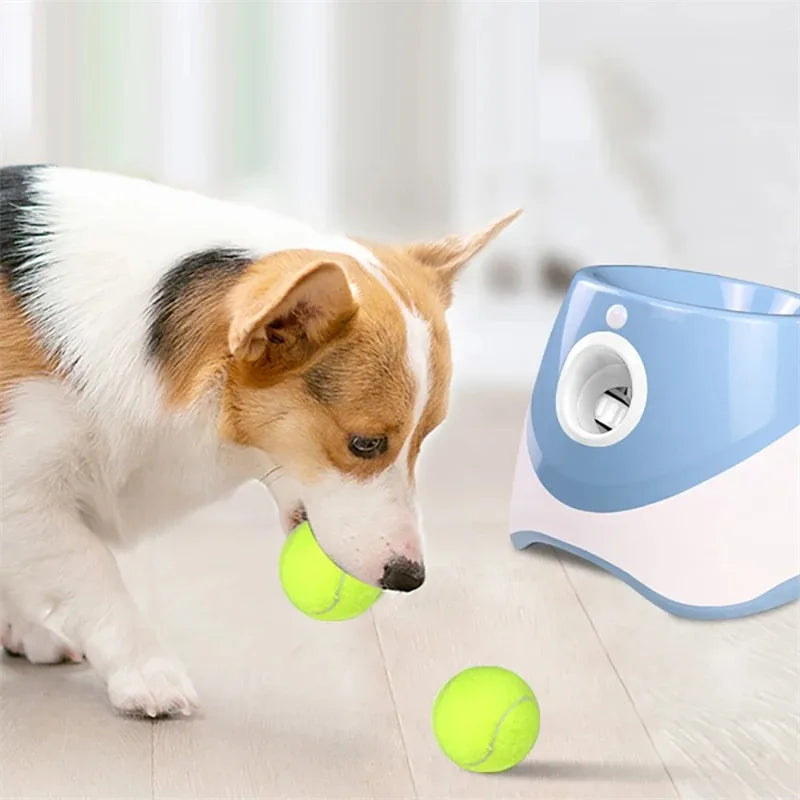 Rechargeable Automatic Dog Ball Launcher – Adjustable Distance for Endless Fetch Fun!