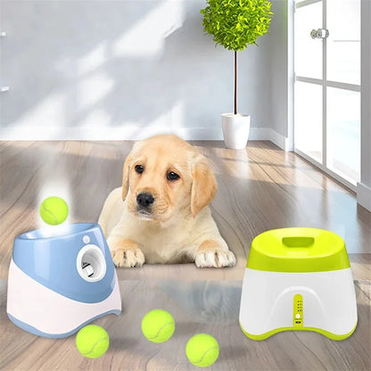Rechargeable Automatic Dog Ball Launcher – Adjustable Distance for Endless Fetch Fun!
