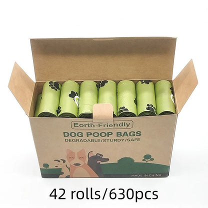 Biodegradable dog poop bags