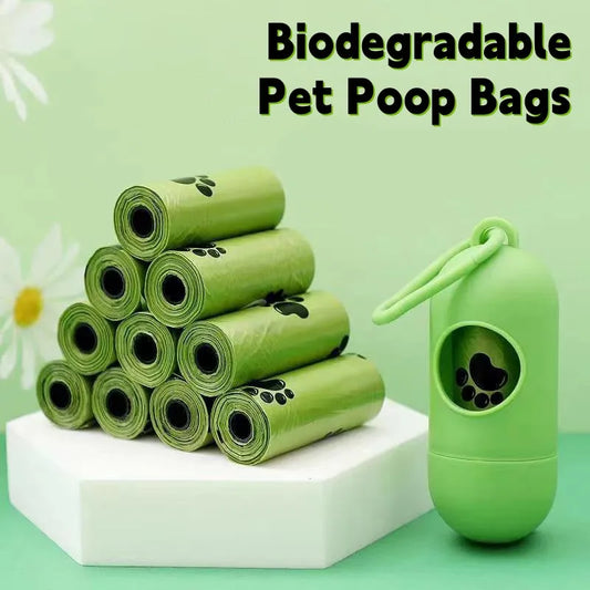 Biodegradable dog poop bags